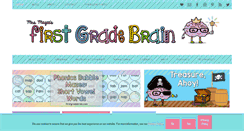 Desktop Screenshot of firstgradebrain.com